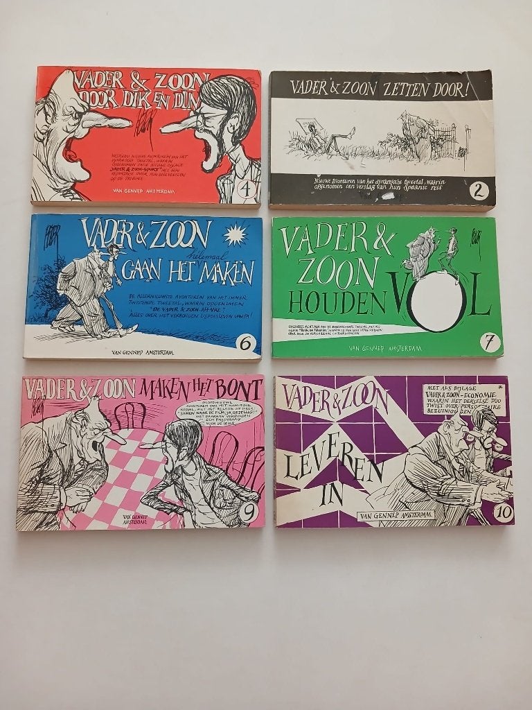 Vader en zoon, Meerdere stripboeken, Ophalen of Verzenden, Gelezen