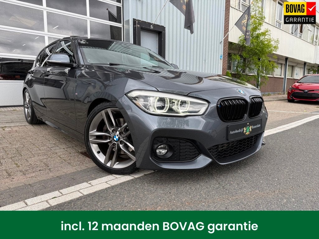 BMW 1-serie 125d High Executive PDC/CAM/LEER/NAV/LMV-18/PANO, Auto's, 12 maanden, 4 cilinders, Bedrijf, Diesel