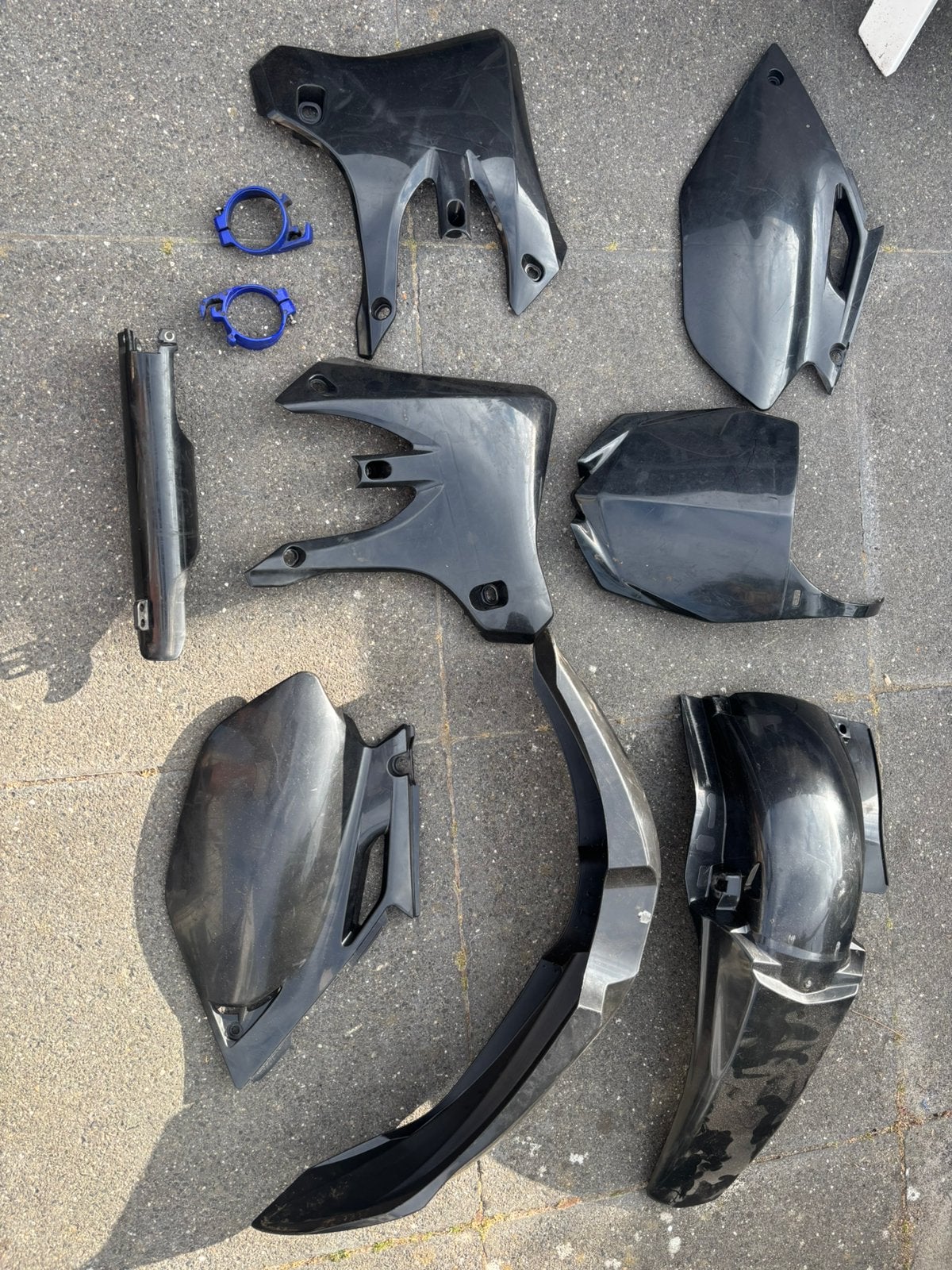 Plastic kappen Yamaha yz250, Motoren, Ophalen