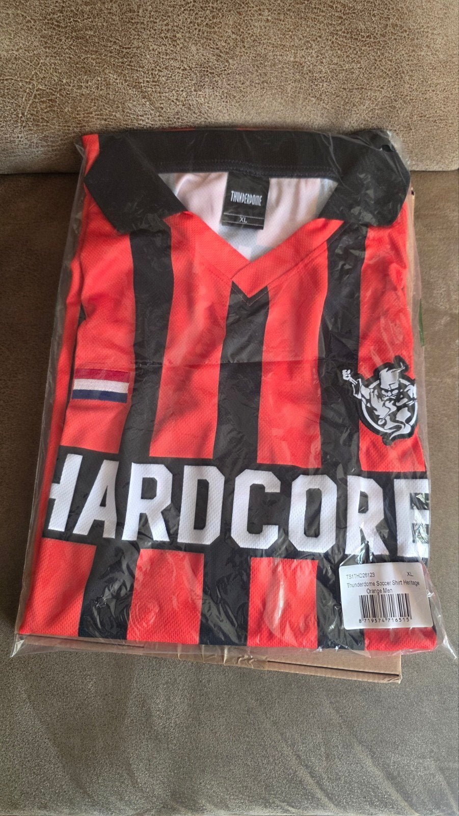 Thunderdome Limited Holland Voetbal T-shirt XL, Thunderdome, Oranje, Ophalen of Verzenden, Maat 56/58 (XL)