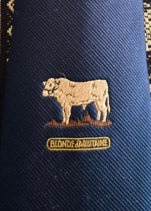 Blonde d'Acuitaine stropdas Franse Koe, Ophalen of Verzenden, Nieuw