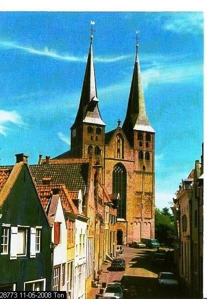 Ansichtkaart	Deventer	Bergkerk, Verzenden, 1960 tot 1980, Ongelopen, Overijssel