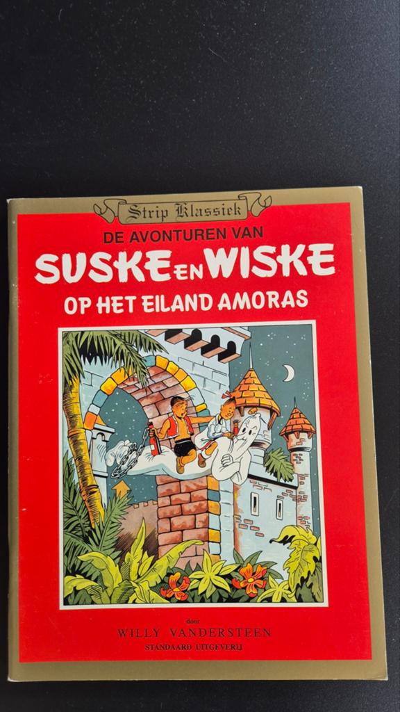 Suske en Wiske - Op het Eiland Amoras (Klassiek), Boeken, Stripboeken, Zo goed als nieuw, Eén stripboek, Ophalen of Verzenden