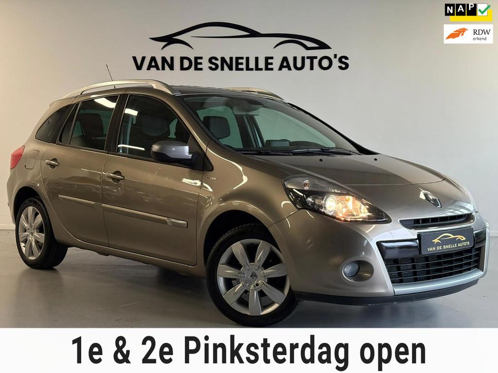 Renault Clio Estate 1.6-16V Night & Day AUTOMAAT/NAP/CRUISE, Auto's, Euro 5, 535 kg, Gebruikt, 4 cilinders