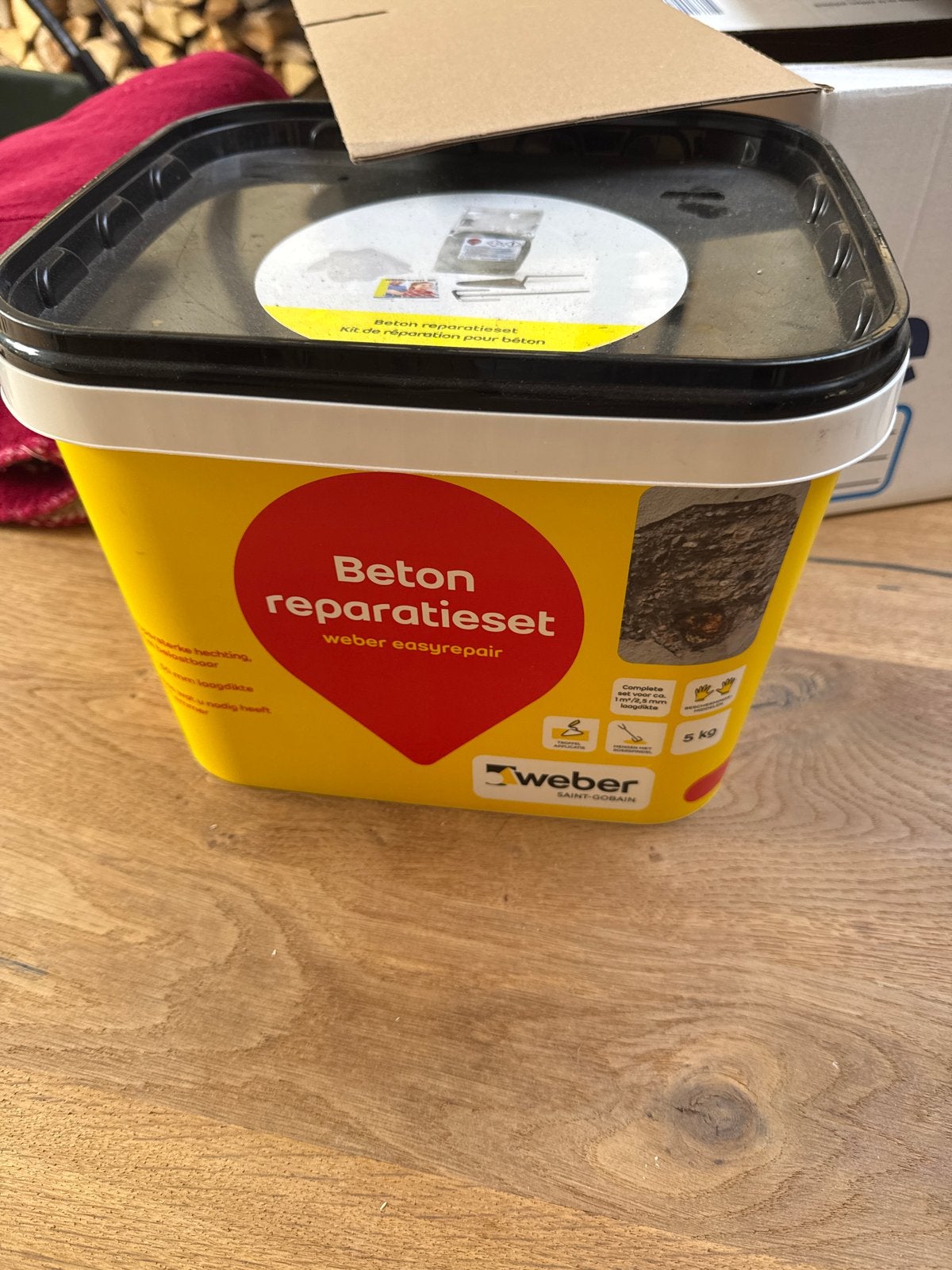Weber Easyrepair Betonreparatieset 5 kg, Ophalen, Nieuw