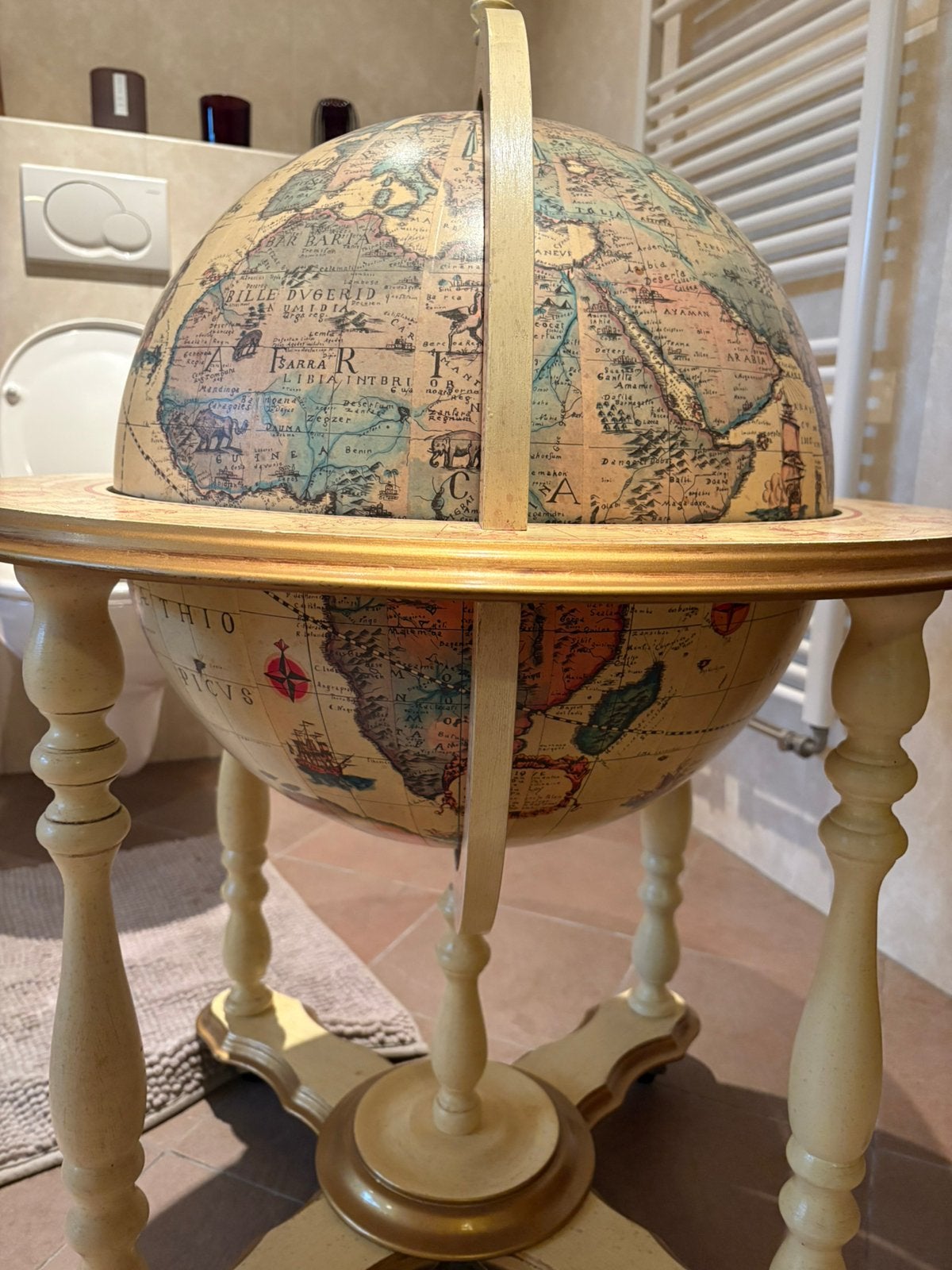 Exclusieve bar globe drank wereldbol barglobe globebar XL, Ophalen