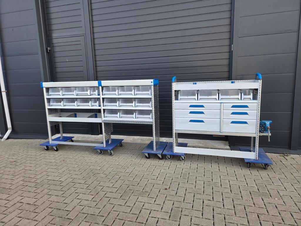 Sortimo bedrijfswagen inrichting bedrijfswageninrichting, Ophalen