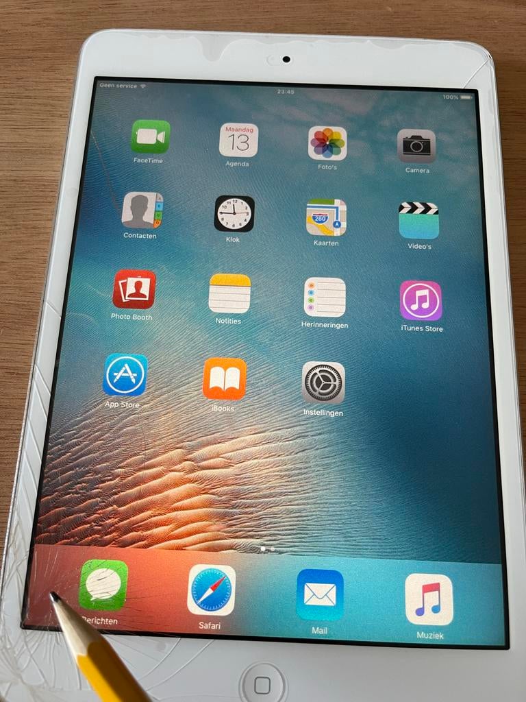 iPad mini met slot voor data kaart, Computers en Software, Apple iPads, Gebruikt, Apple iPad Mini, Wi-Fi en Mobiel internet, 7 inch of minder