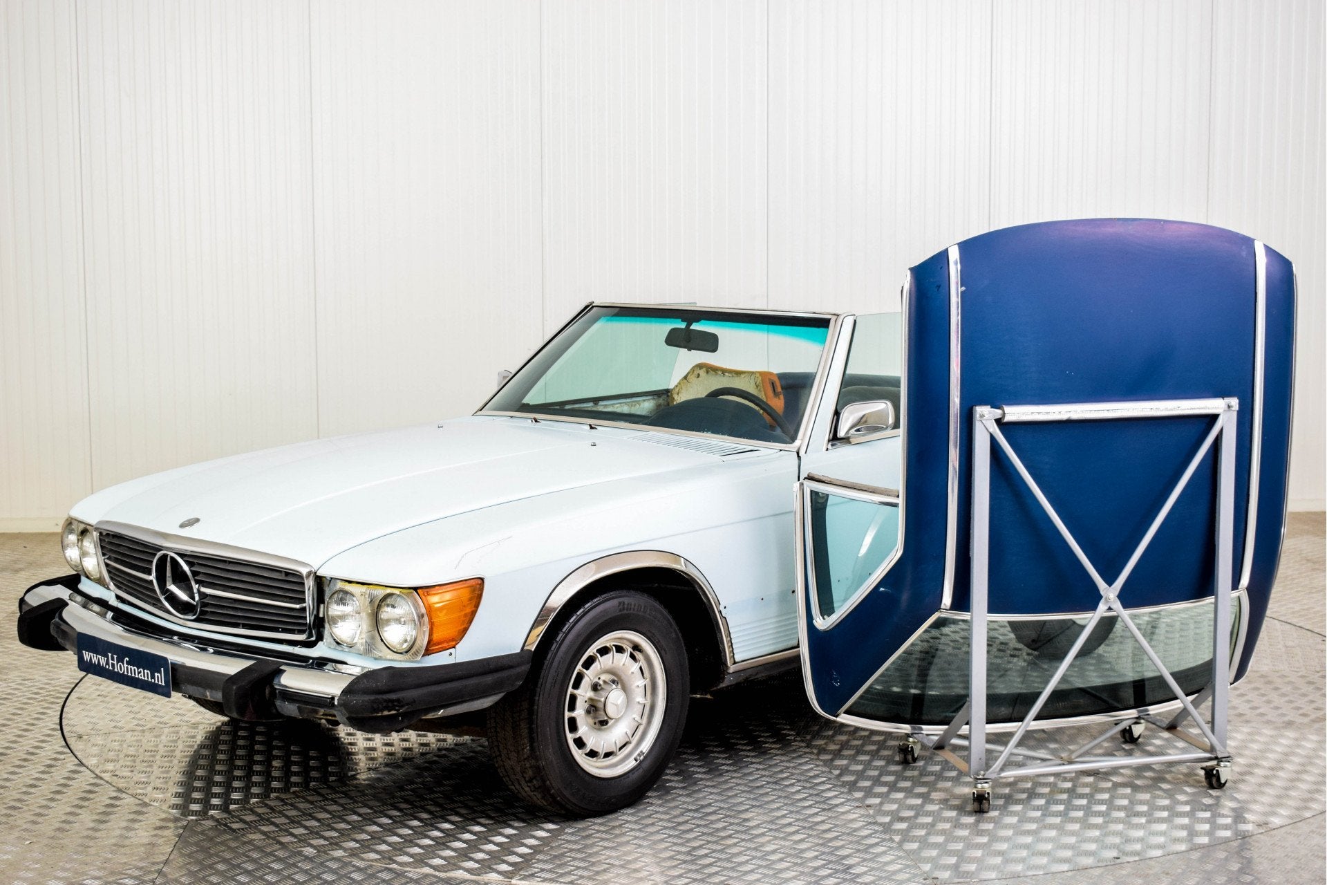 Mercedes-Benz SL-Klasse 450 SL Roadster (bj 1973, automaat), Auto's, Automaat, Open dak, Gebruikt, 8 cilinders