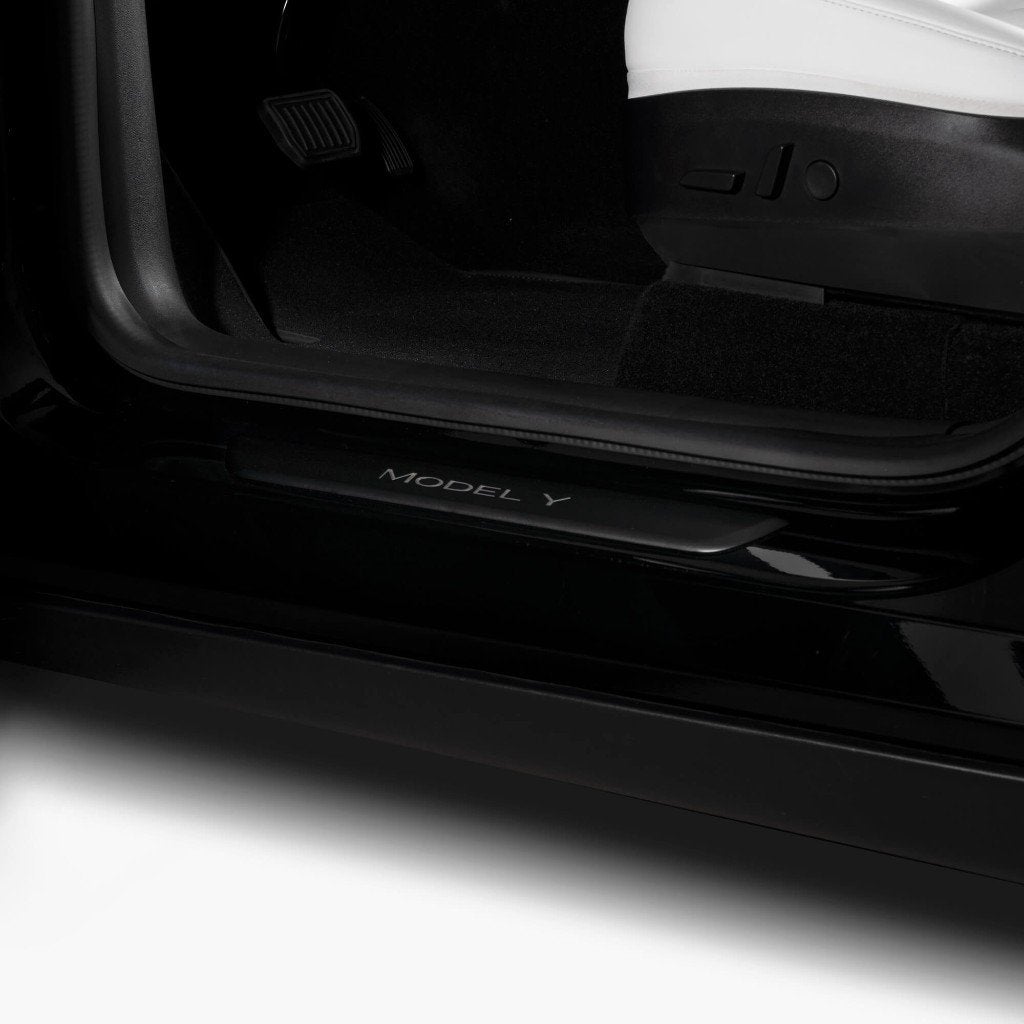 Foto 7 van Tesla Model Y verlichte dorpellijsten origineel nieuw