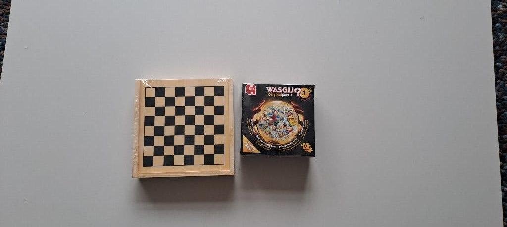 Puzzel en spellen (5 in 1) vakantieformaat, Ophalen, Meer dan 50 stukjes, Nieuw, 6 jaar of ouder