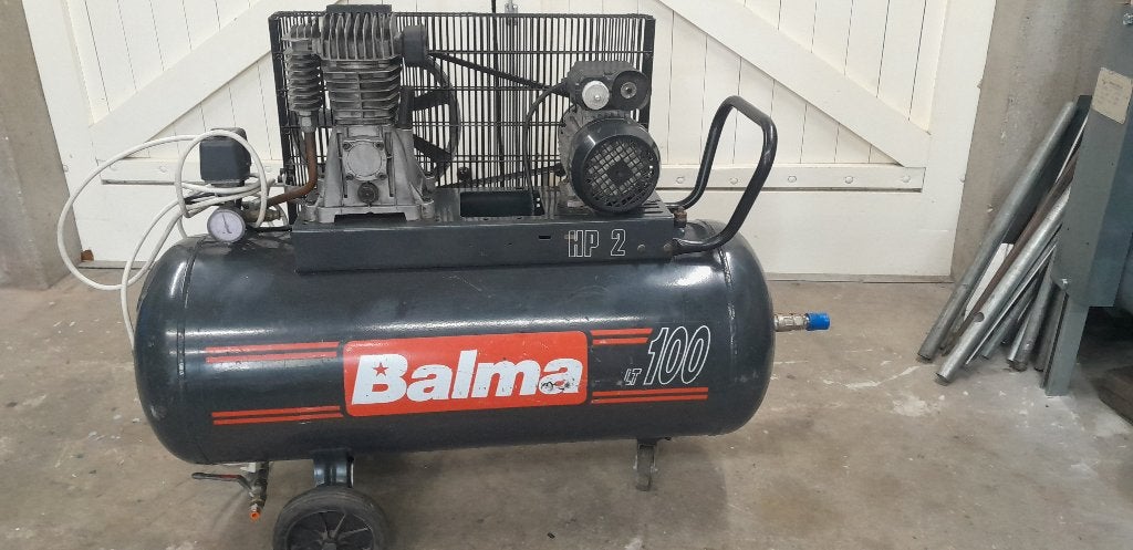 compressor, Ophalen, Gebruikt, 6 tot 10 bar, 25 tot 100 liter