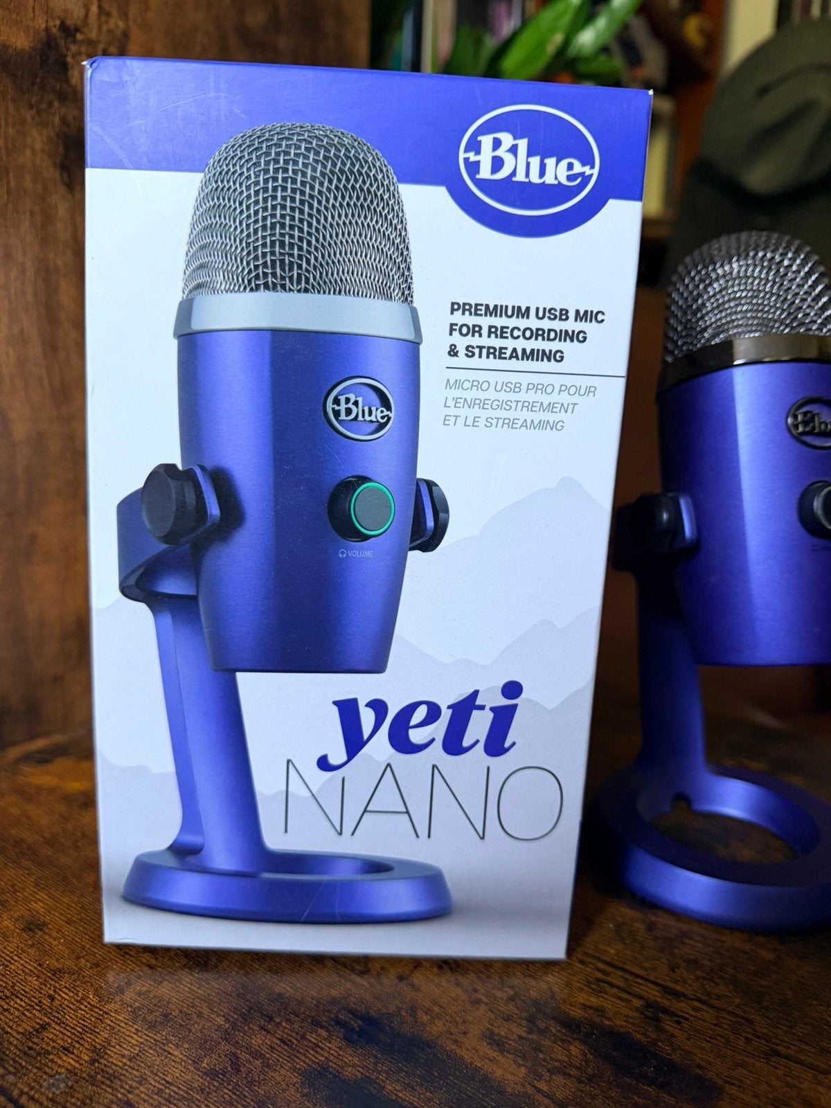 Blue Yeti Nano Microfoon - Vivid Blue, Ophalen of Verzenden, Zo goed als nieuw, Studiomicrofoon
