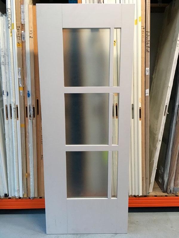 Nieuwe Binnendeuren met Glas in de maat 88x231.5 cm Stomp, 80 tot 100 cm, 215 cm of meer, Binnendeur, Nieuw
