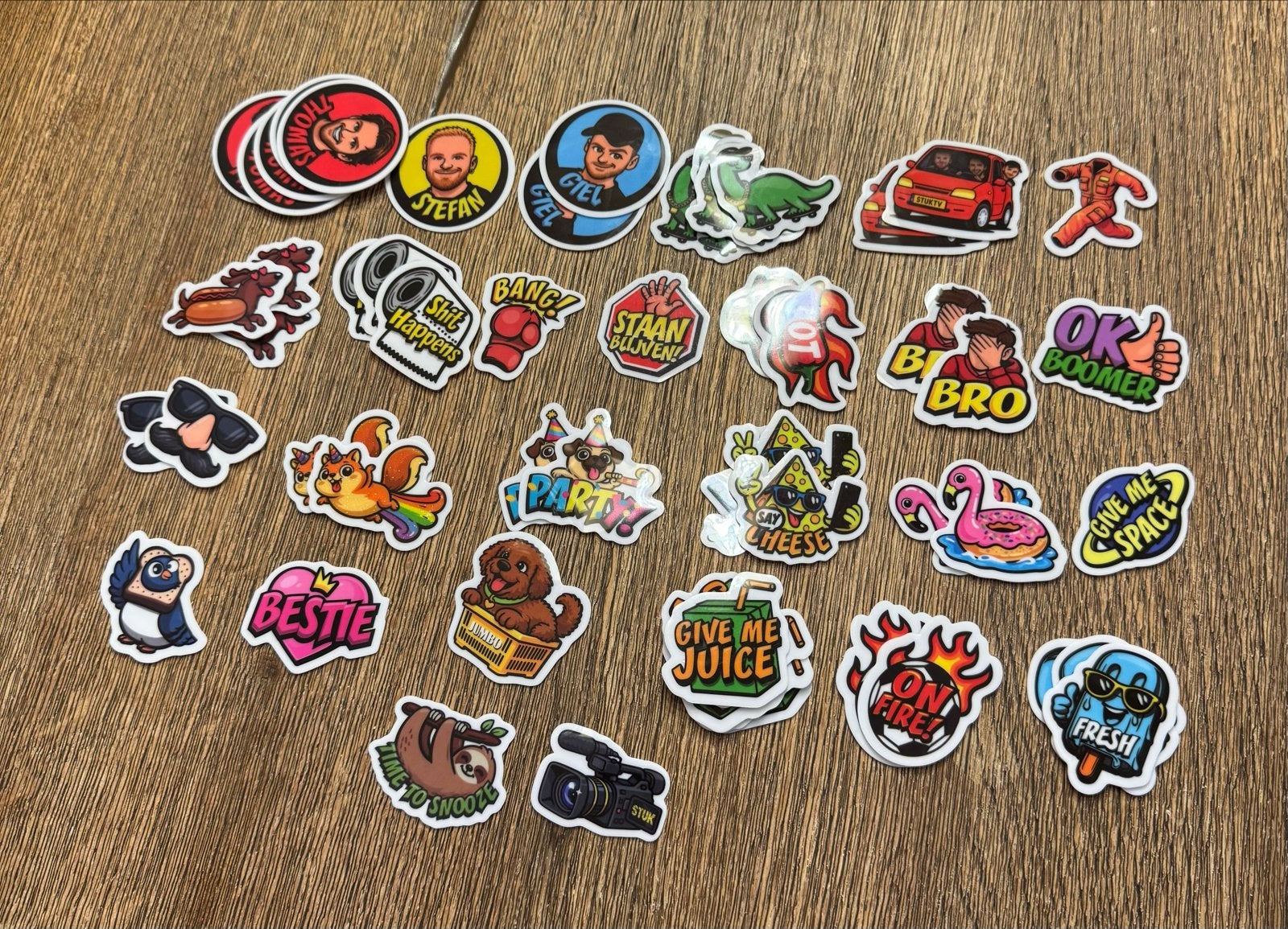 Jumbo stickers jacht 0,25€ p/s, Verzamelen, Ophalen of Verzenden, Nieuw, Overige typen