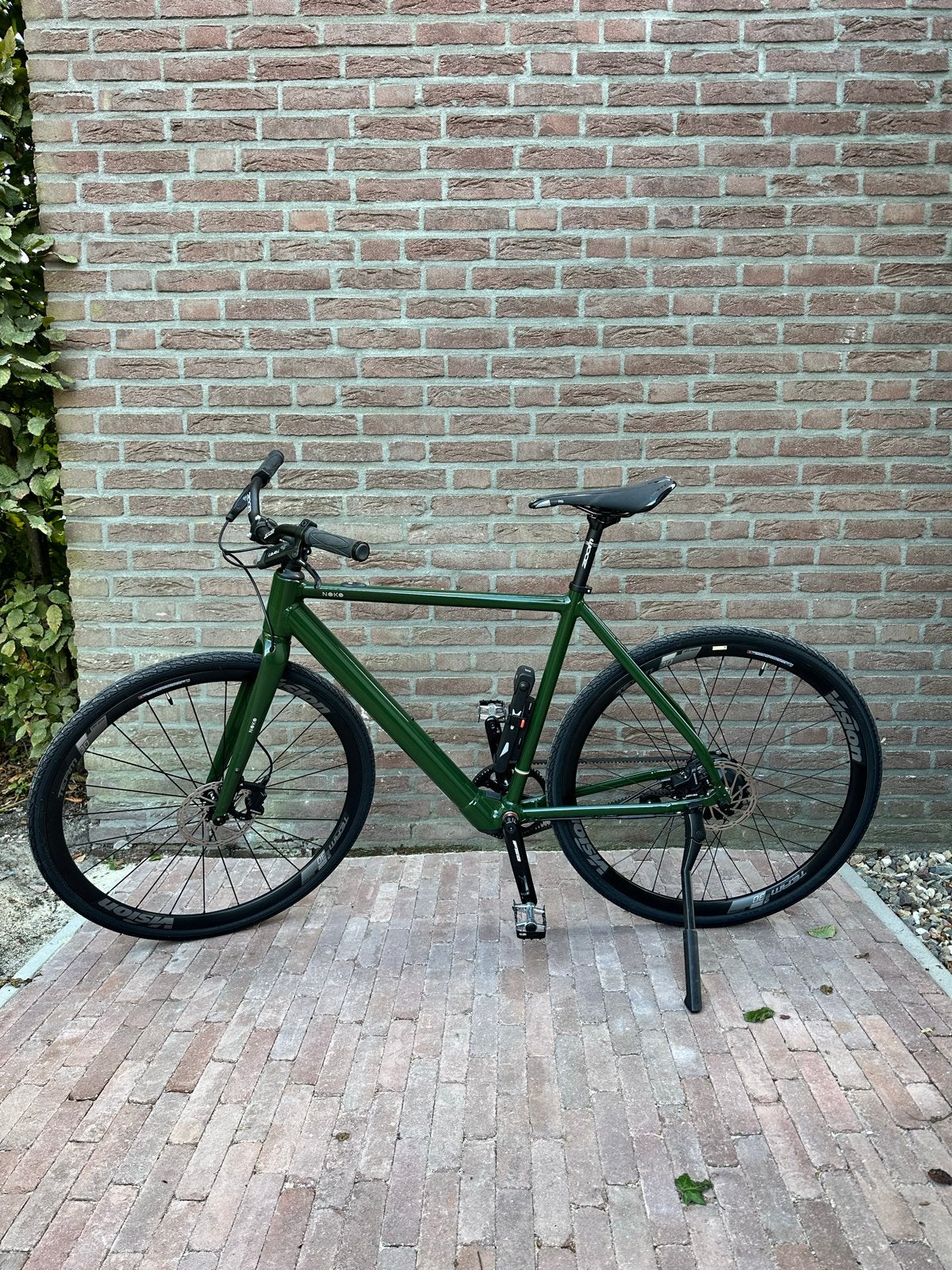 Noko City Forza fiets - Maat M - Groen, Ophalen, Zo goed als nieuw, 50 km per accu of meer, Overige merken