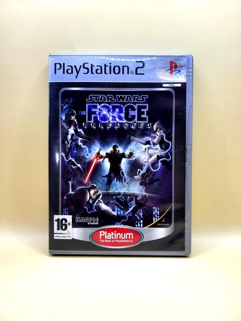 Star Wars The Force Unleashed Platinum - PlayStation 2 - PS2, Avontuur en Actie, 1 speler, Sony support, Taurusavenue 16 Hoofddorp