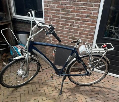 Elektrische fiets Sparta N7, Fietsen en Brommers, Fietsen | Heren | Herenfietsen, Ophalen, Sparta, Gebruikt, Versnellingen