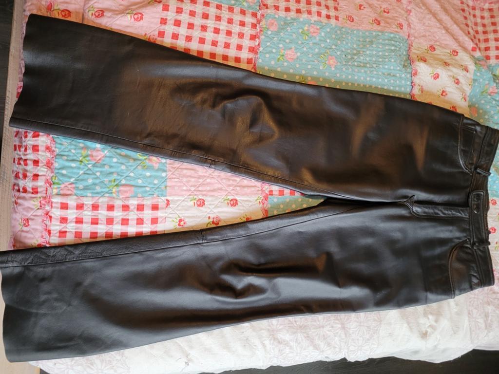 Richa motorbroek D52 UK34, Ophalen of Verzenden, Tweedehands, Broek | leer