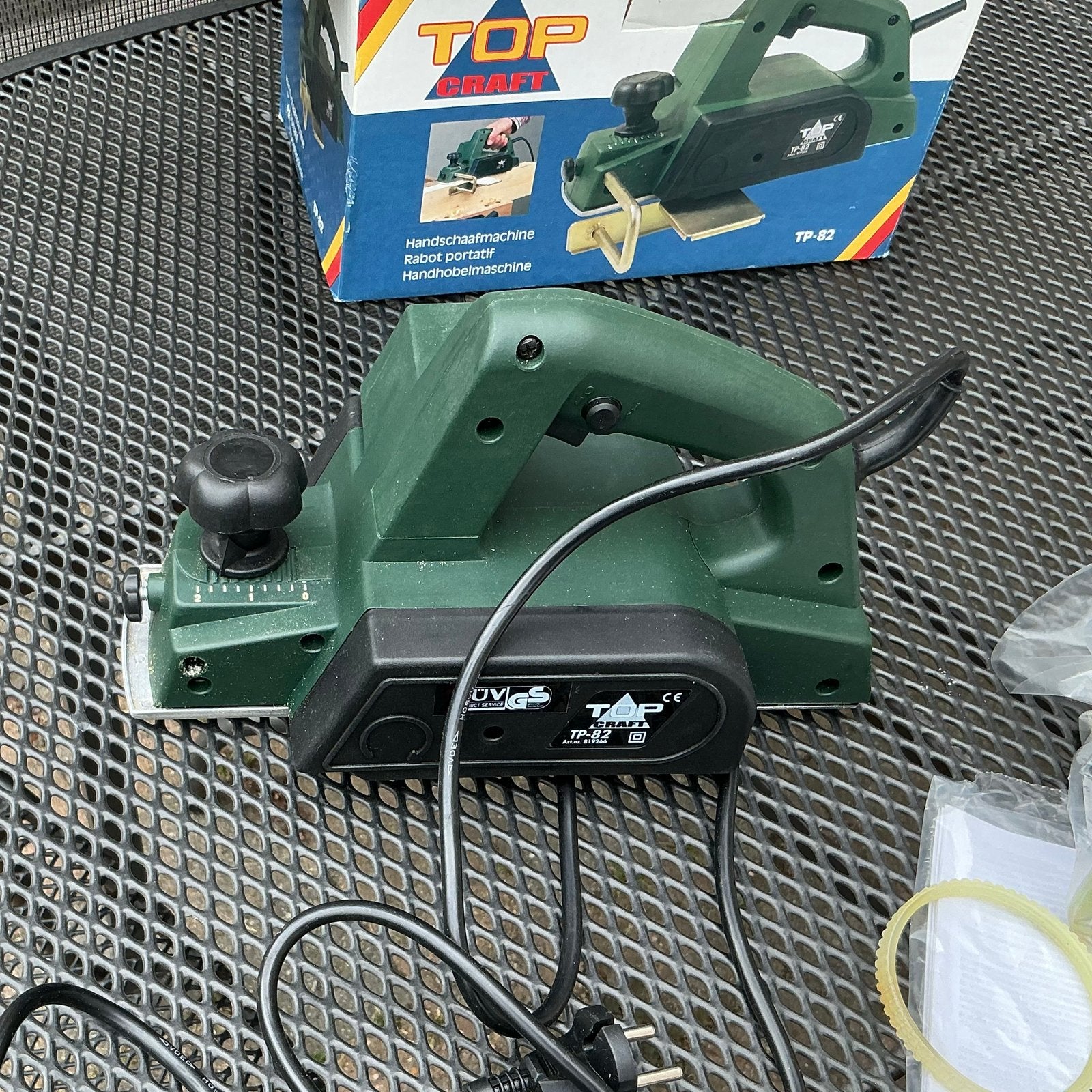 Top Craft Handschaafmachine TP-82 - Zo goed als nieuw, Ophalen of Verzenden, Zo goed als nieuw