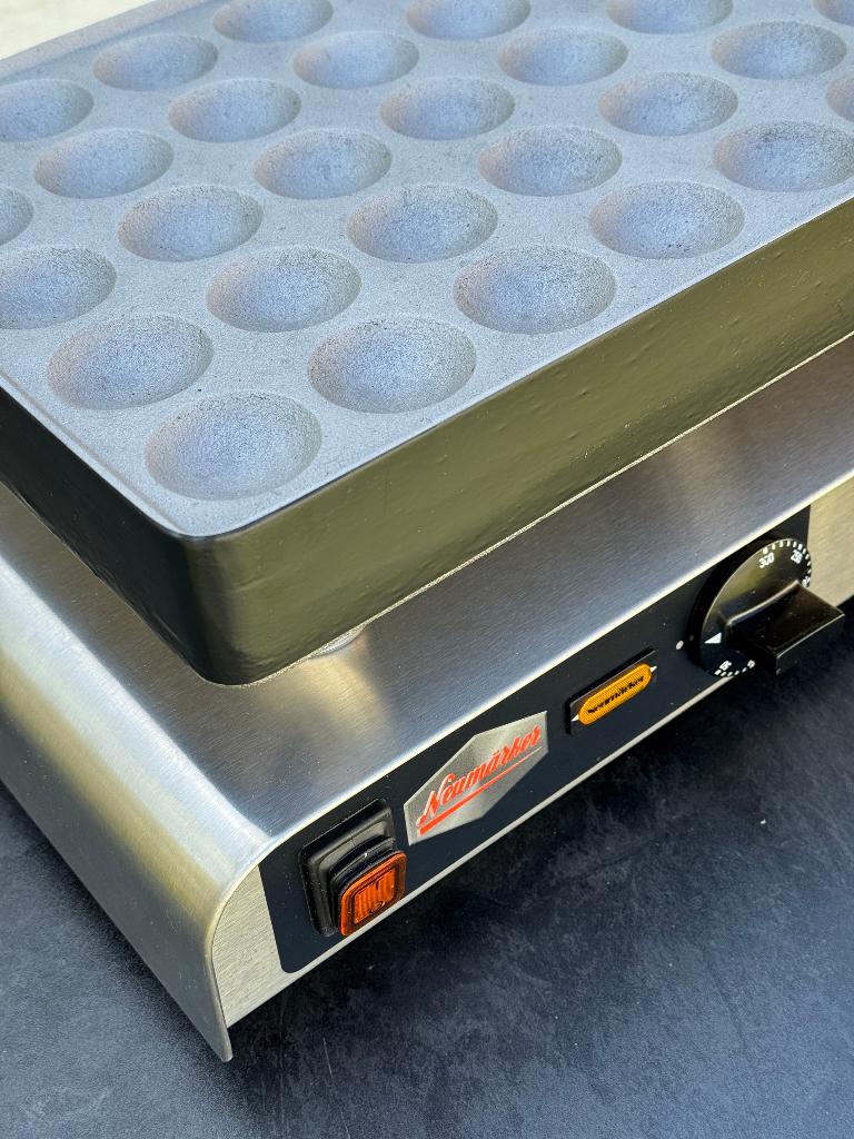 Neumarker poffertjesmaker poffertjes plaat, Ophalen of Verzenden, Zo goed als nieuw