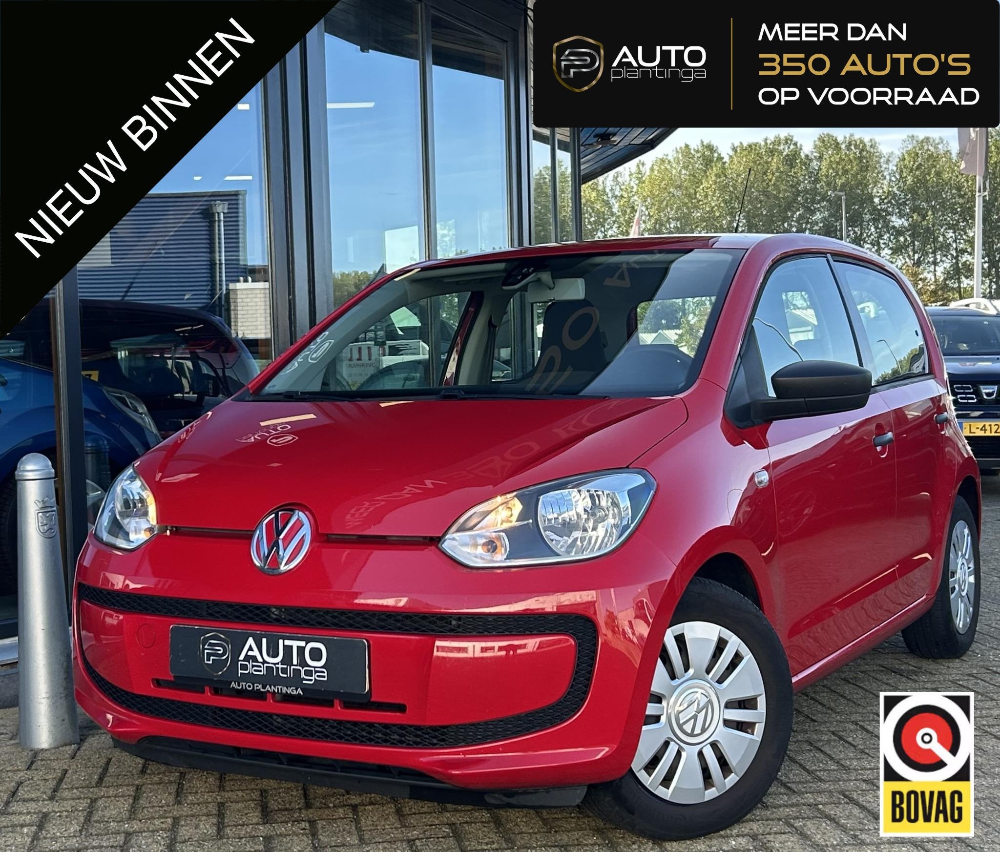 Volkswagen Up! 1.0 move up! BlueMotion | NL AUTO | NAP | Air, Auto's, Voorwielaandrijving, Euro 5, Stof, Gebruikt