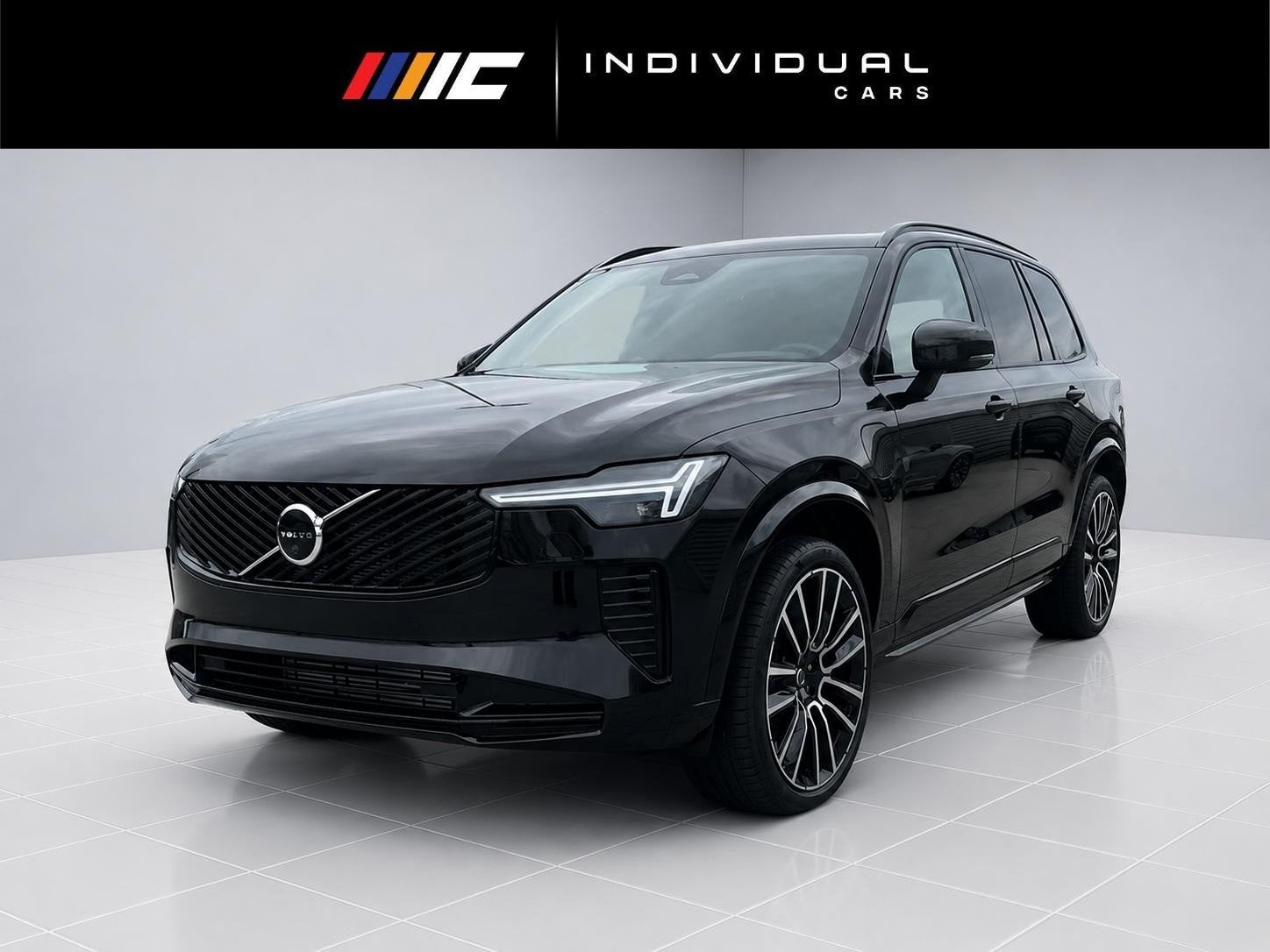 Volvo XC90 2.0 T8 Plug-in hybrid AWD Ultra Dark Alle Opties, Auto's, Volvo, Gebruikt, 4 cilinders, 1969 cc, Zwart