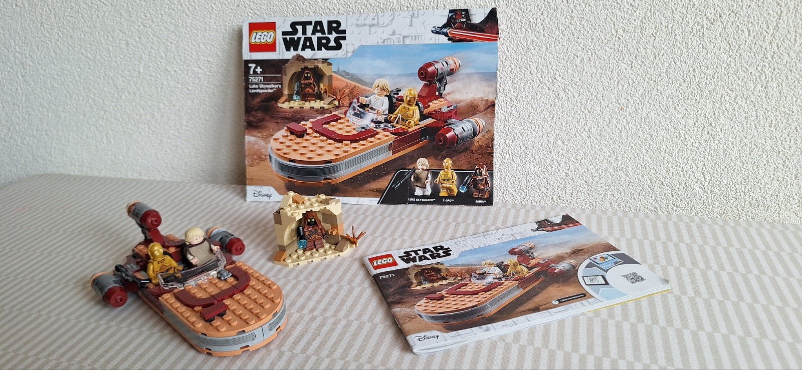 LEGO Star Wars Luke Skywalker's Landspeeder 75271, Ophalen of Verzenden, Zo goed als nieuw, Overige merken