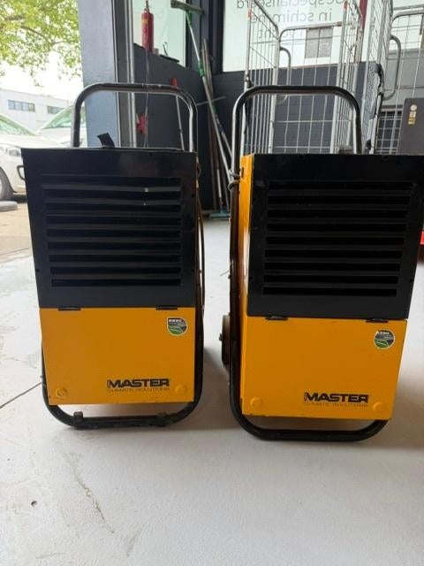 Te koop aangeboden partij  25 Master bouwdroger DH752 47L, Doe-het-zelf en Verbouw, Ophalen, Gebruikt, Ventilator en Afzuiger