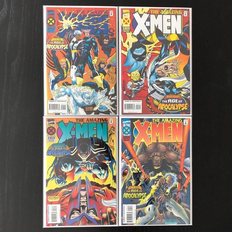 Amazing X-Men Vol.1 #1 t/m 4 Complete Set (1995), Amerika, Marvel Comics, Complete serie of reeks, Ophalen of Verzenden