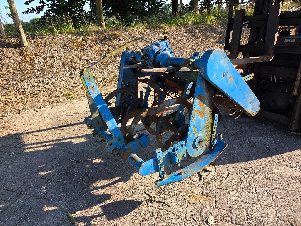 Imants spitmachine met eggerol , Werkbreedte 1m, Met aftakas, Ophalen, Zo goed als nieuw