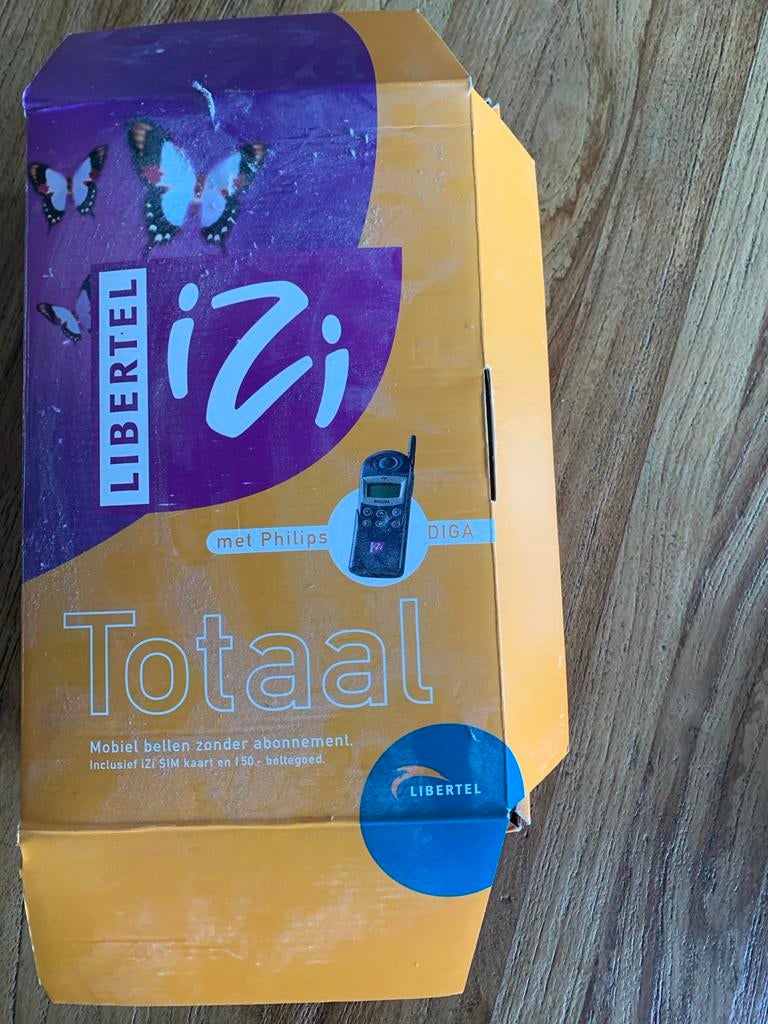Zeldzame Libertel IZI Philips Diga - Collector's Item, Telecommunicatie, Mobiele telefoons | Overige merken, Ophalen, Gebruikt