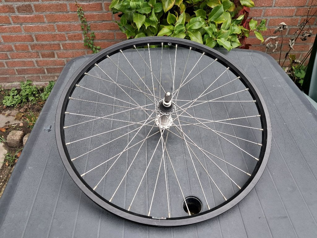 24" Fiets voorvelg, Fietsen en Brommers, Ophalen of Verzenden, Zo goed als nieuw, 24 inch