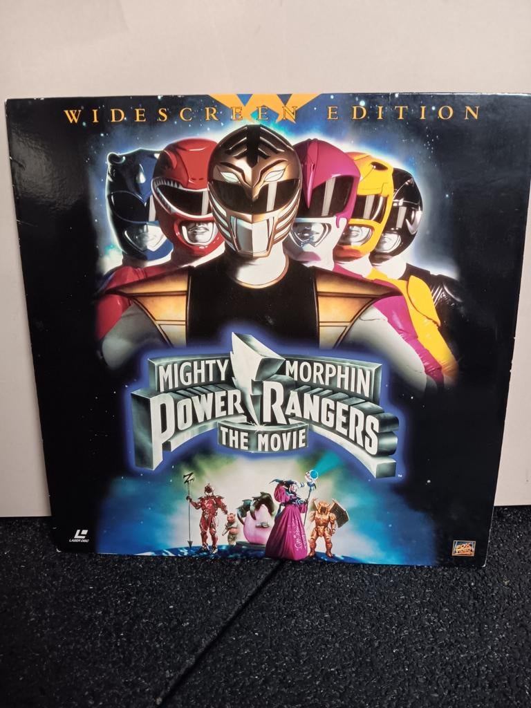 Laserdisc power rangers the movie nieuw, Cd's en Dvd's, Ophalen of Verzenden, 2000 tot heden, Zo goed als nieuw, Overige formaten