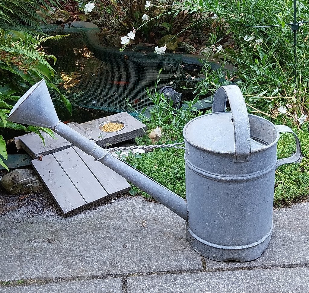 Oude Zinken Gieter, inhoud 10 liter (GEEN LEKKAGES!!!), Ophalen of Verzenden