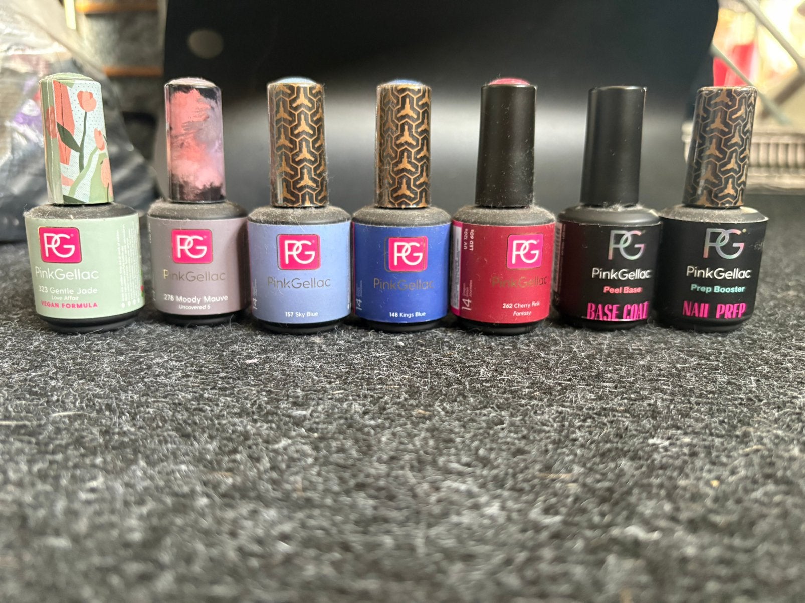 Compleet nagelpakket, Gebruikt, Overige kleuren, Ophalen of Verzenden, Handen en Nagels