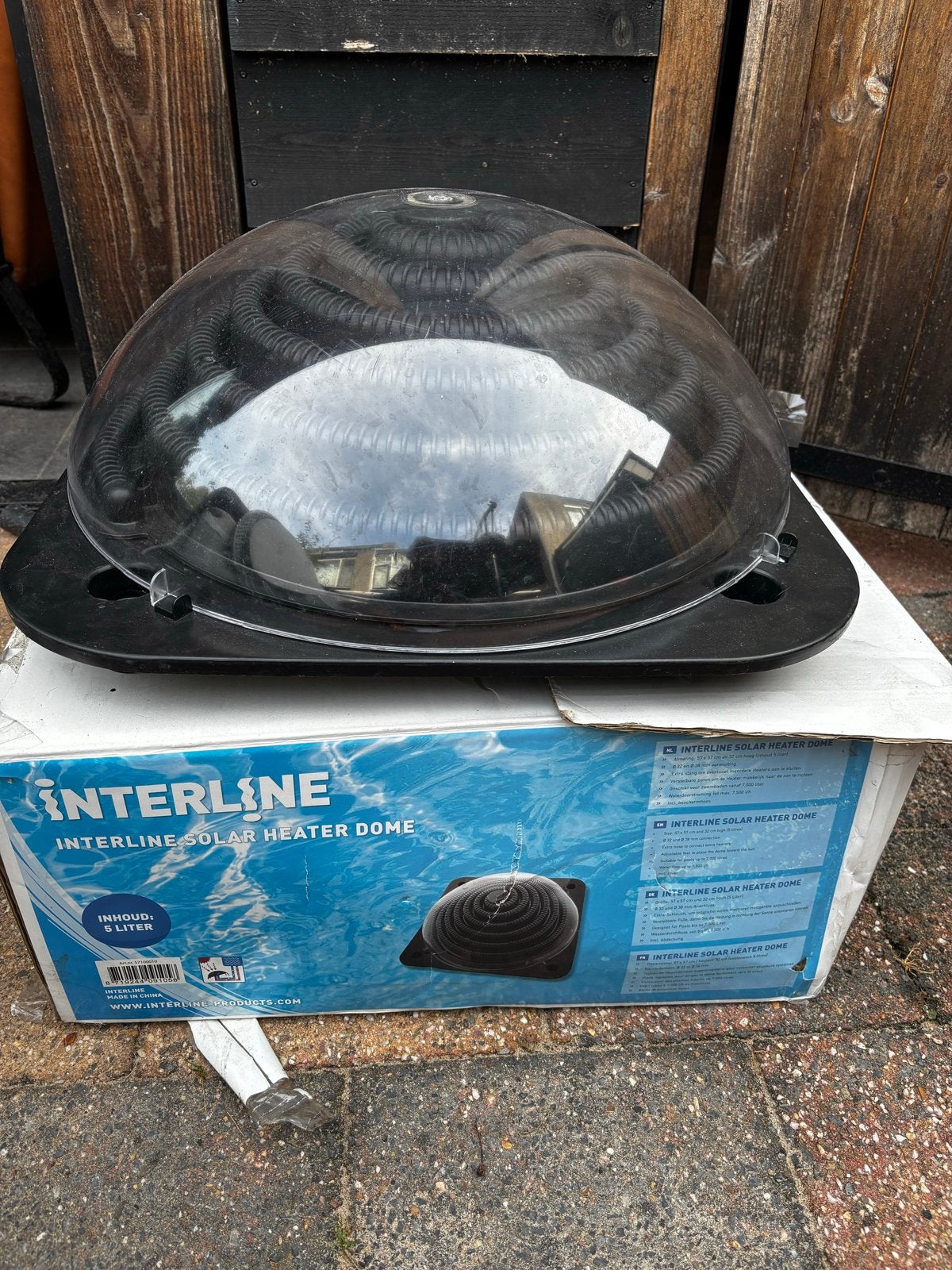 Interline Solar Heater Dome - Zwembadverwarming, Ophalen, Zo goed als nieuw, Verwarming