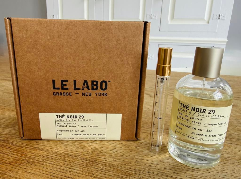 Le Labo Thé Noir 29, sample decant, 10 ml €27,95!, Ophalen of Verzenden, Nieuw
