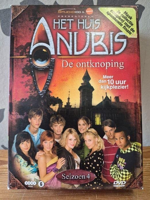 HUIS ANUBIS - SEIZOEN 4 DE ONTKNOPING, Boxset, Ophalen of Verzenden, Zo goed als nieuw, Vanaf 6 jaar