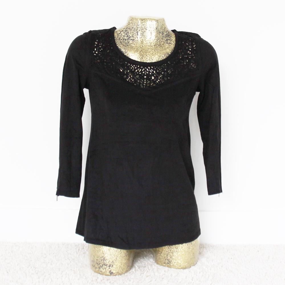 Millenium Truitje (S/M) - 35 € 15,-, Kleding | Dames, Truien en Vesten, Maat 38/40 (M), Zwart, Ophalen of Verzenden, Zo goed als nieuw