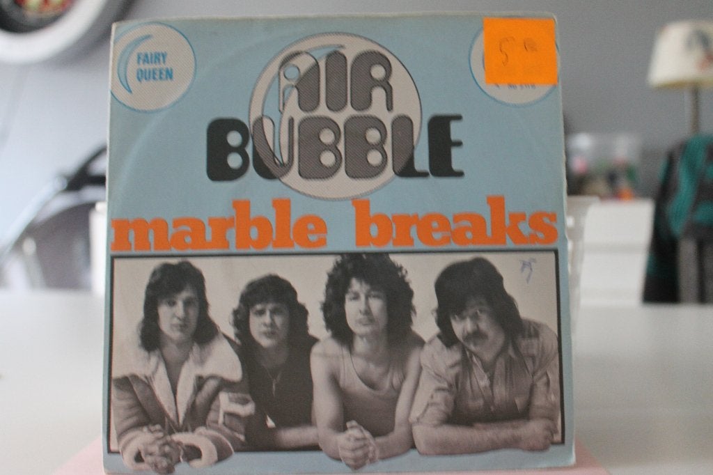 7" Single Air Bubble - Marble Breaks / Fairy Queen, Gebruikt, 7 inch, Ophalen of Verzenden, Pop
