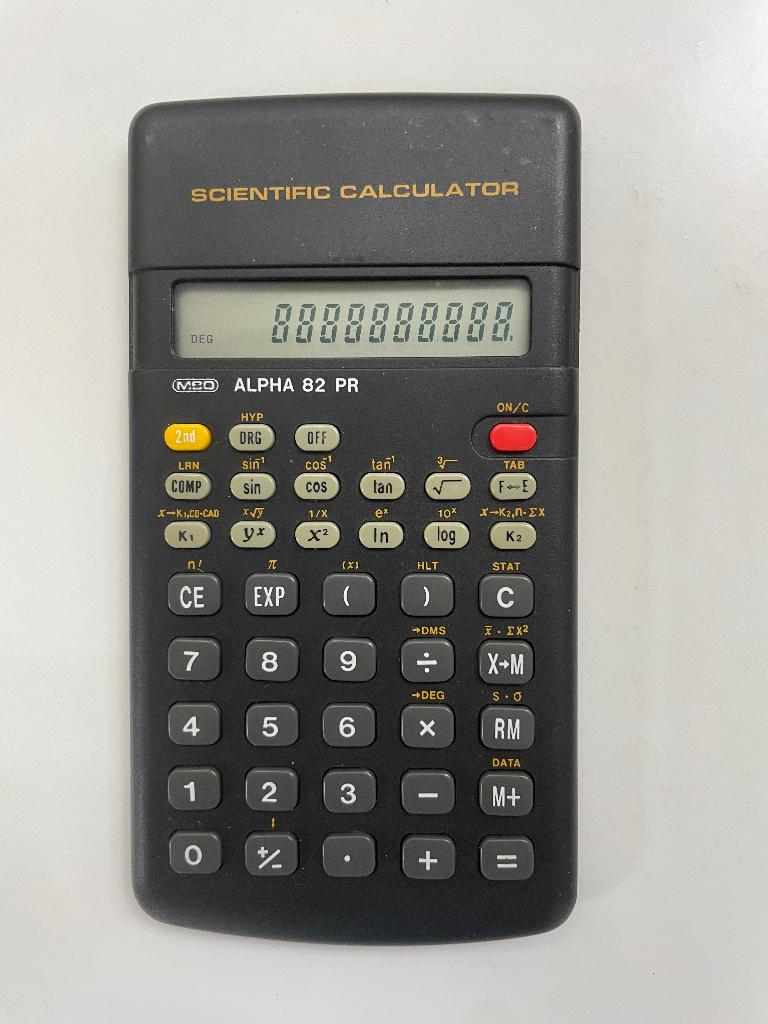 D994 MBO Alpha 82 PR scientific calculator, Ophalen of Verzenden, Gebruikt