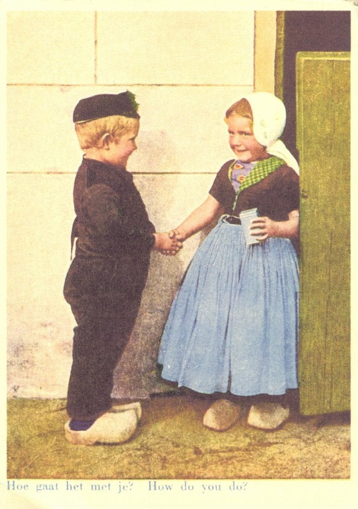 Nederland klederdracht ansichtkaart, Verzenden, 1920 tot 1940, Ongelopen, Zeeland