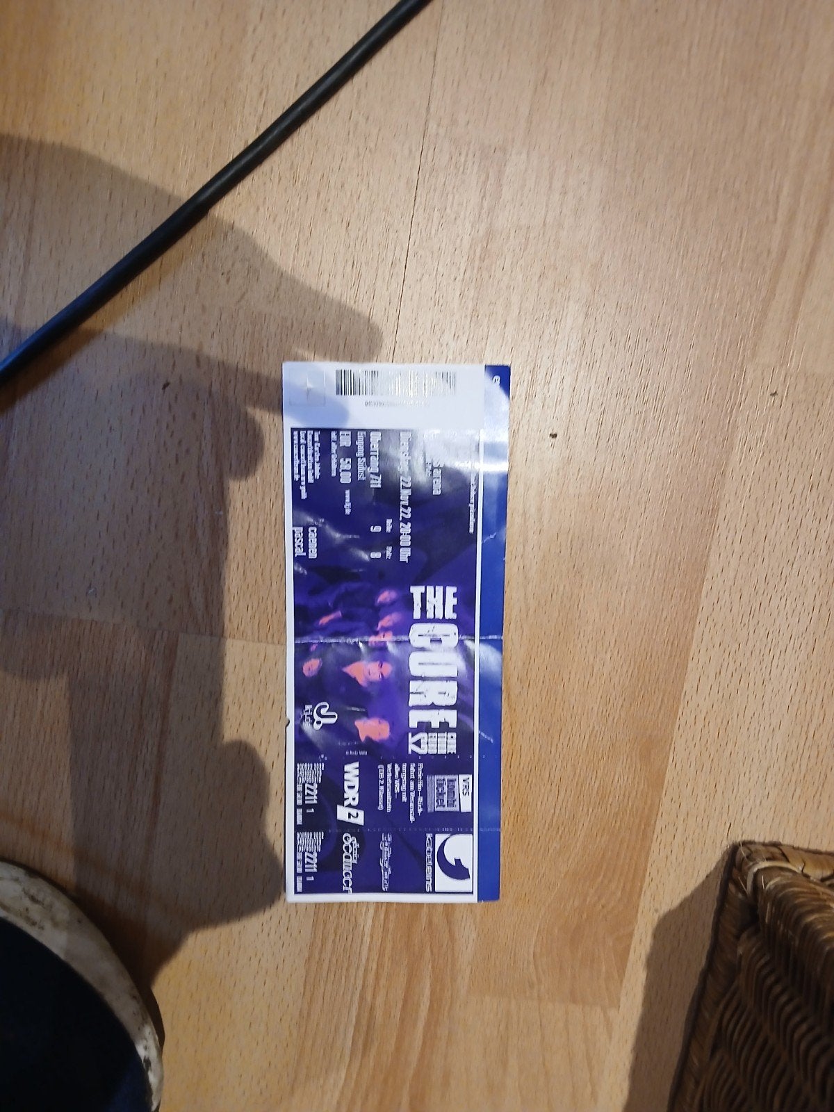 Ticket The Cure, Lanxess Arena, Cologne, Tickets en Kaartjes