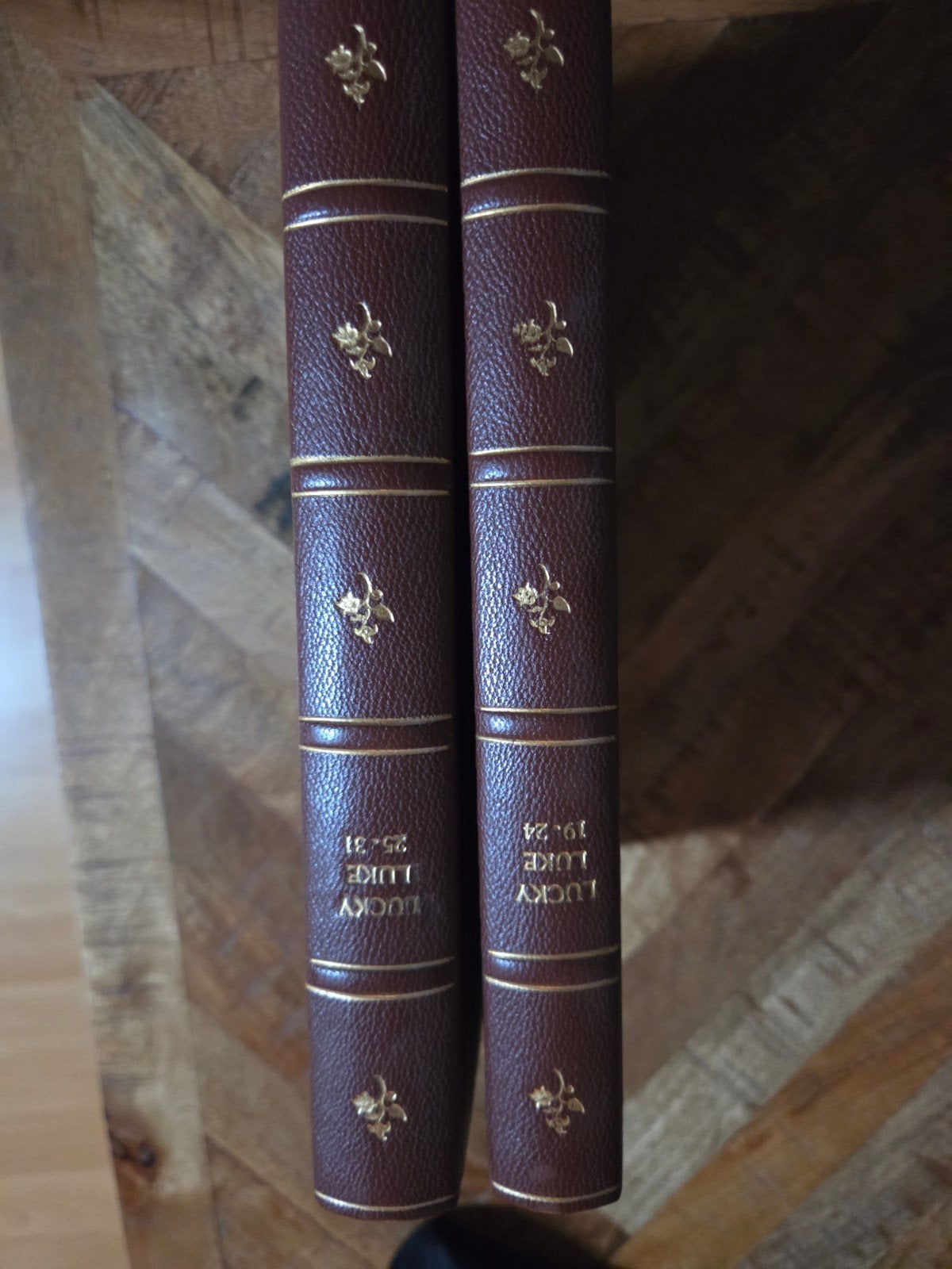 Lucky Luke stripboeken set (nrs. 19-31) - 2 ingebonden delen, Meerdere stripboeken, Ophalen of Verzenden, Gelezen