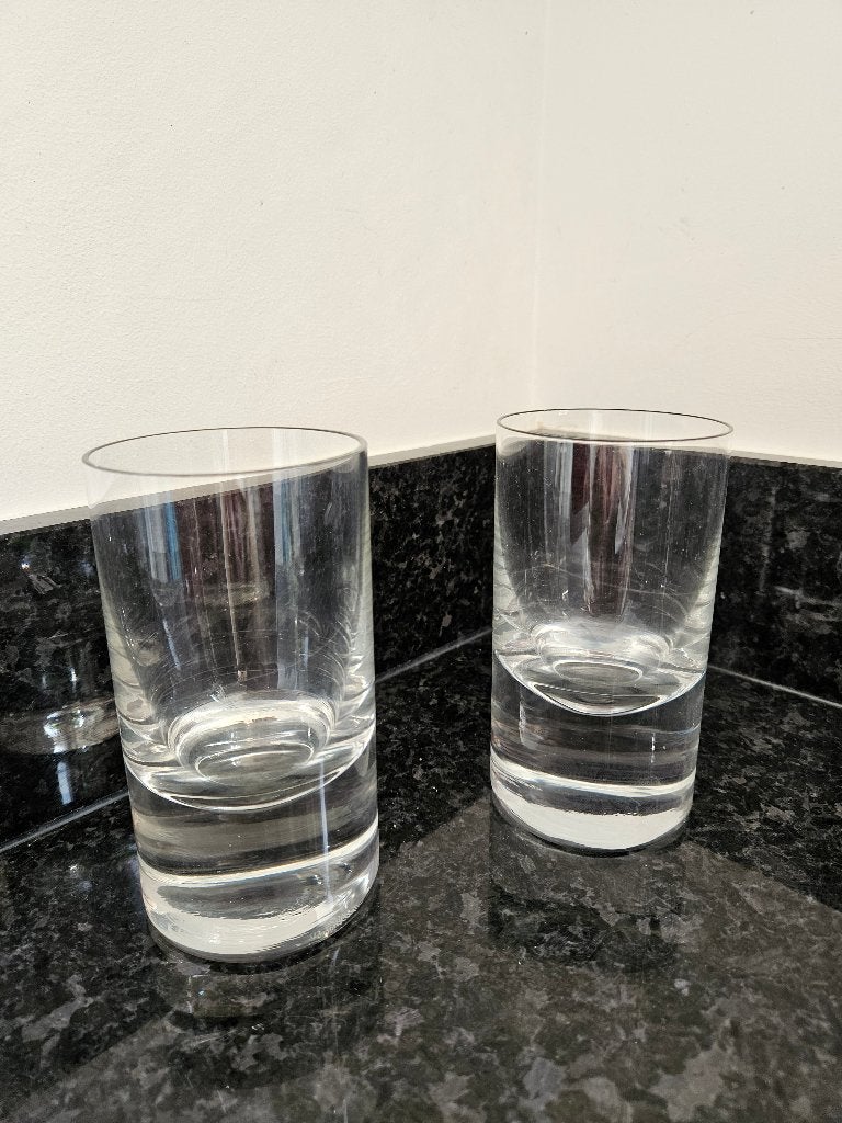 Rosenthal Studio Line - 2 whiskey glazen, Glas of Glazen, Overige merken, Klassiek, Ophalen of Verzenden