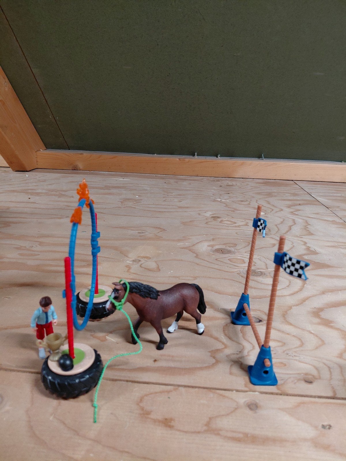 Schleich pony agility, Ophalen of Verzenden, Zo goed als nieuw