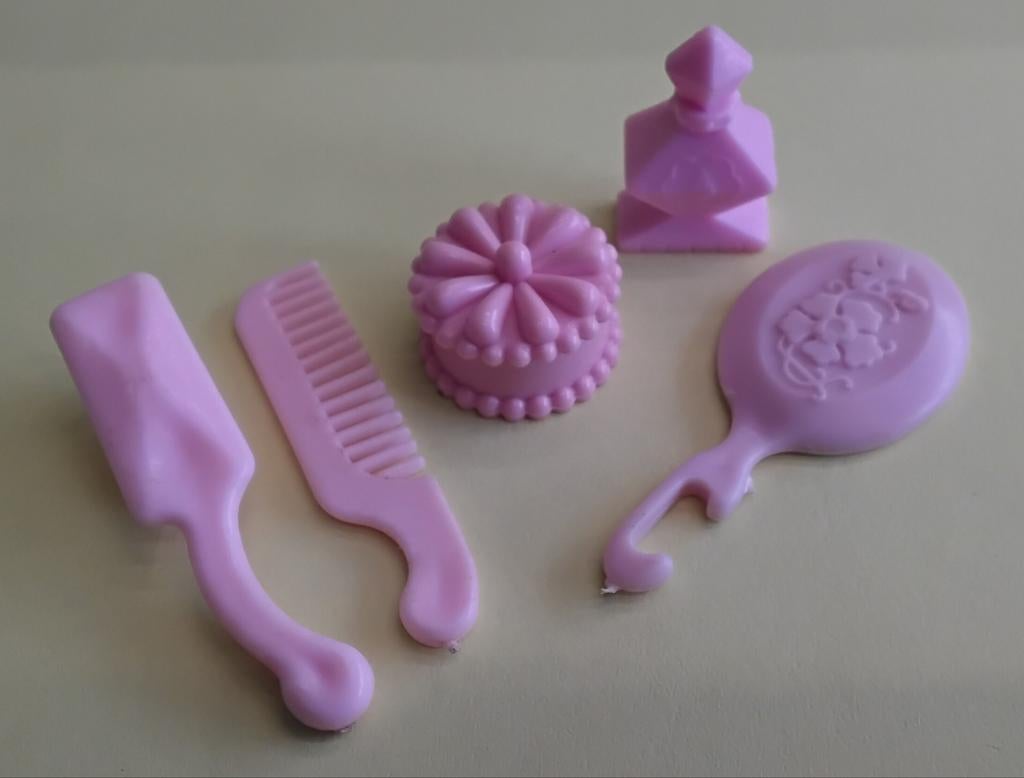 Vintage Barbie Sindy/Fleur Accessoires Mattel Roze, Verzenden, Gebruikt, Accessoires