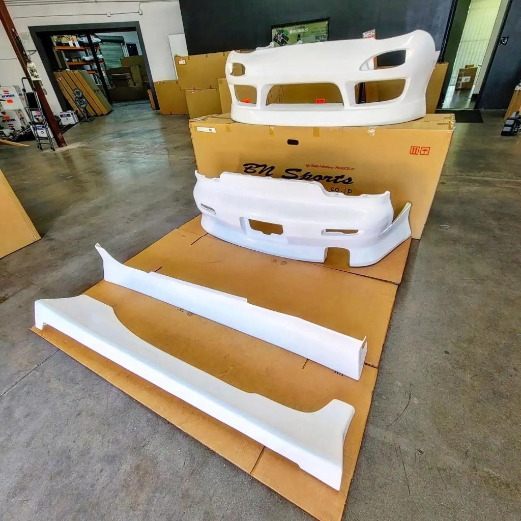 M-Sports bodykit bumper skirts - Mazda Rx7 Rx-7 FD3S
