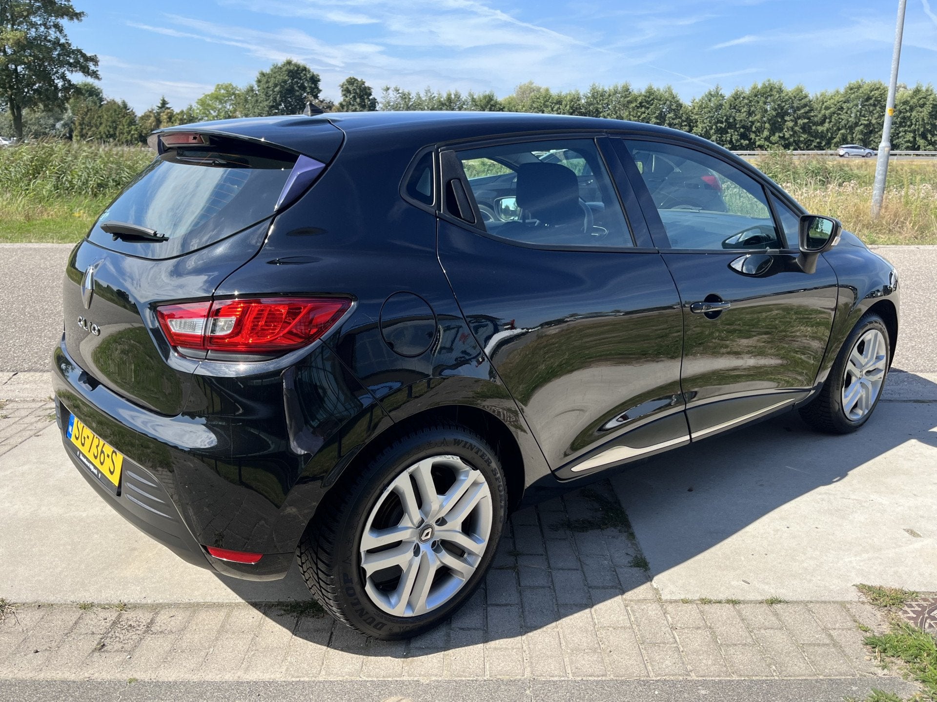 Renault Clio 0.9 TCe Dealer onderhouden / Navigatie / Airco, Voorwielaandrijving, Stof, Gebruikt, Origineel Nederlands